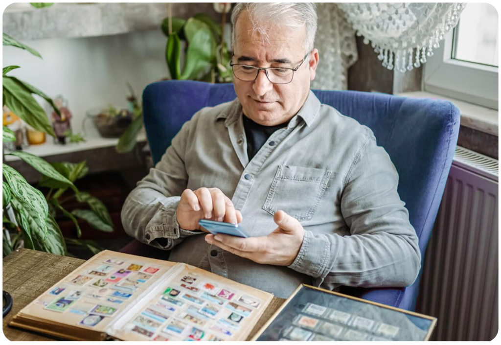 Homeowner with Memorabilia Collection